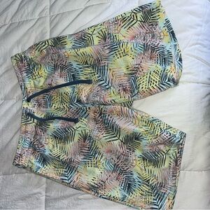 Tropical Print Men's Shorts
